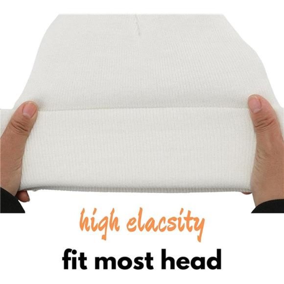 Satin Lined Beanie Silk Lined Winter Hats for Women Men Cuffed Silky Beanie Hat main image 6